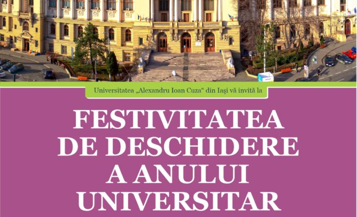 afis festivitate deschidere an universitar 2025-2026