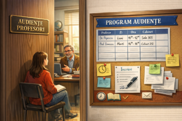 Program Audiente/Consultații – cadre didactice