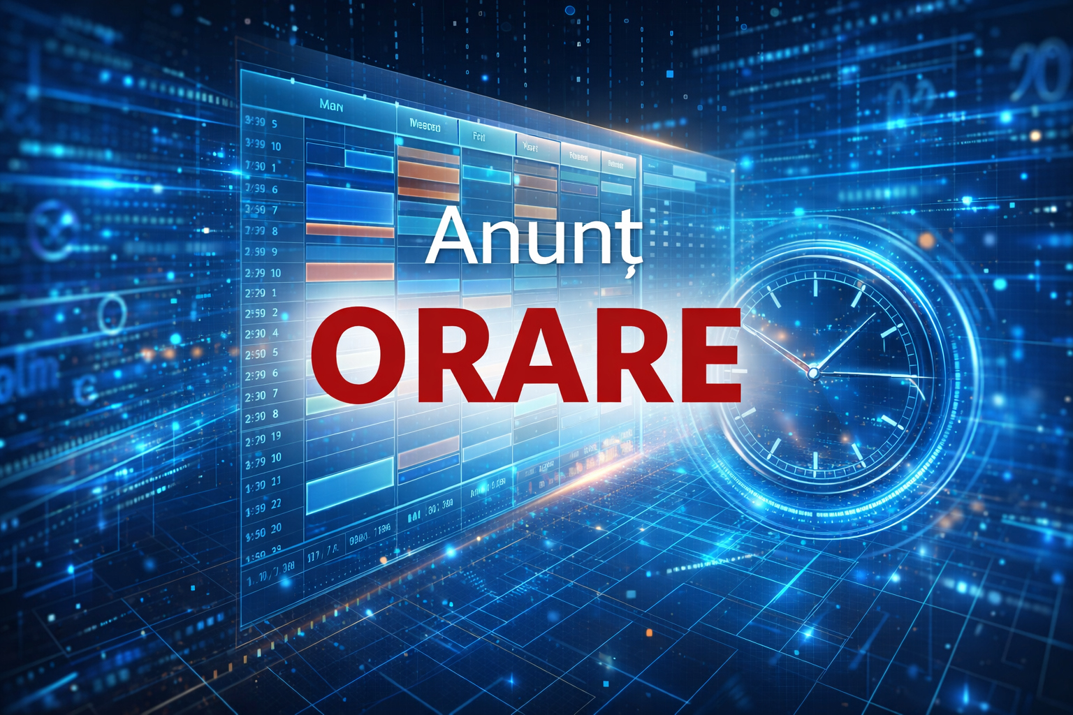 Orar semestrul 1- 2026-2027