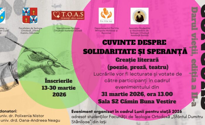 FB Concurs literar Darul vieții - Cuvinte desore solidaritate si speranta (2) cu ora