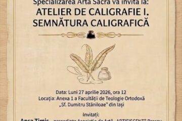 ATELIER DE CALIGRAFIE I. SEMNĂTURA CALIGRAFICĂ