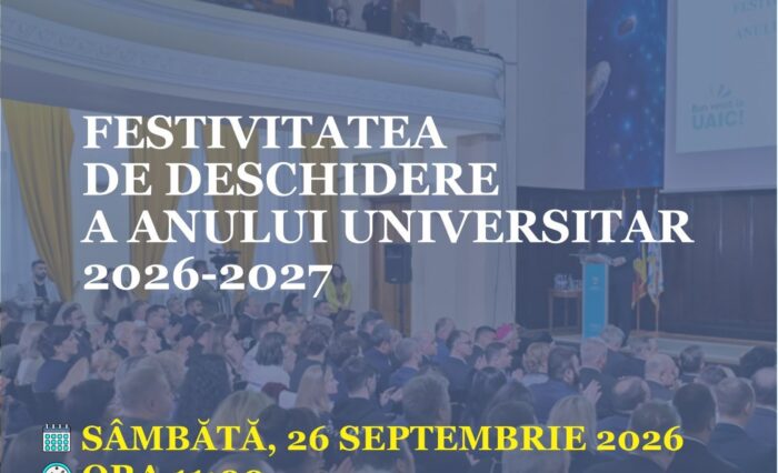 Festivitatea de deschidere UAIC 2026
